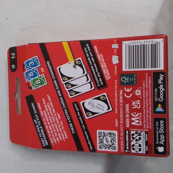 Uno and Sting Card Games - Picture 3 of 9